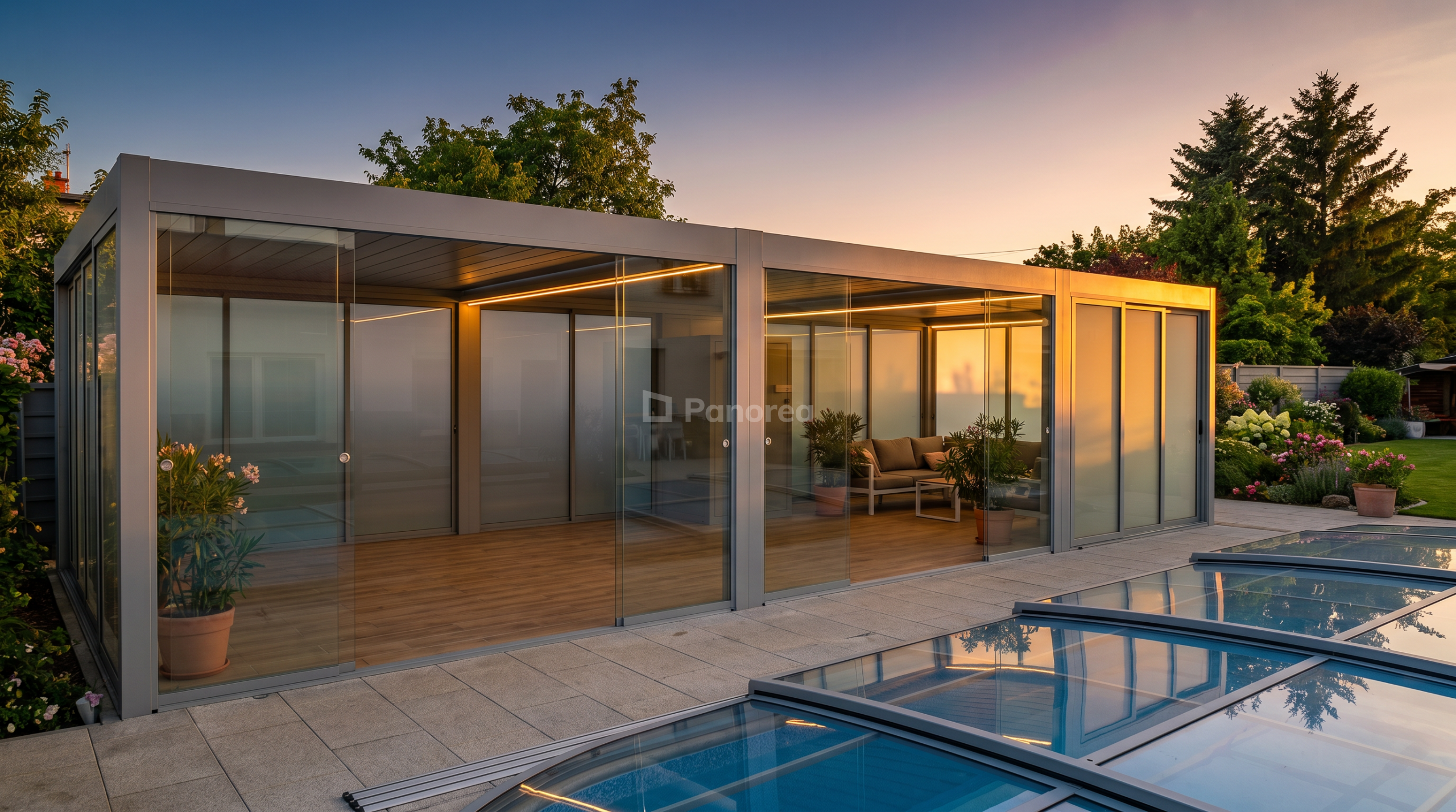 MULTIBLOCK | Aluminiowy domek ogrodowy | Fitness + Wellness + Office - obrazek 5