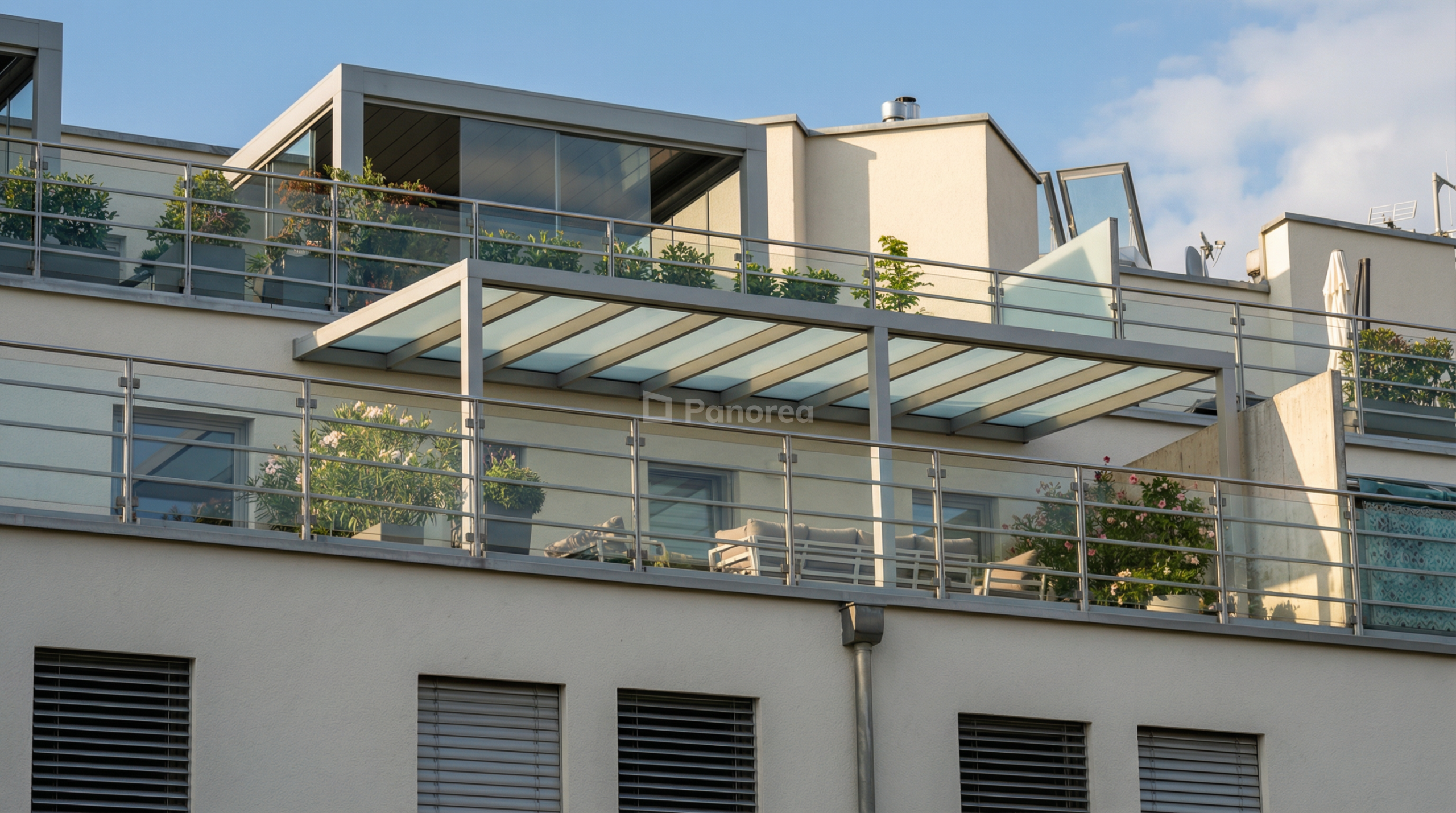 PANOGLASS | Pergola aluminiowa | Szkło - obrazek 9