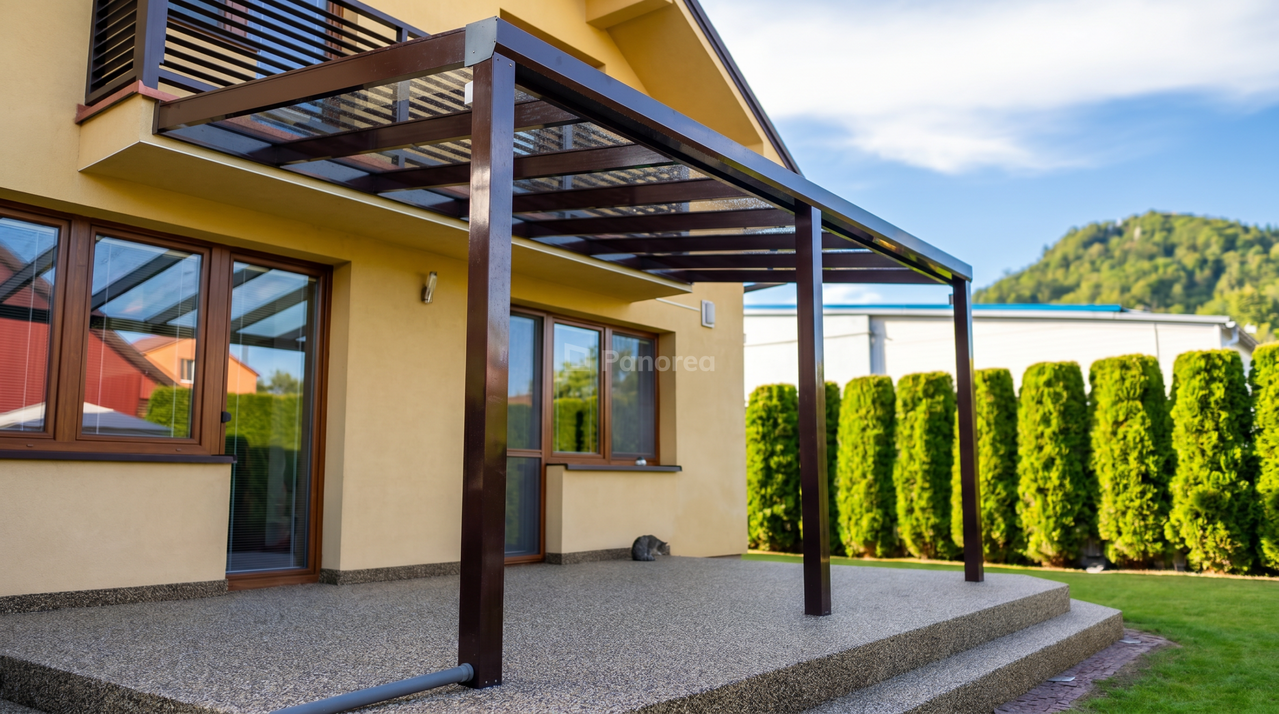 PANOGLASS | Pergola aluminiowa | Szkło - obrazek 12
