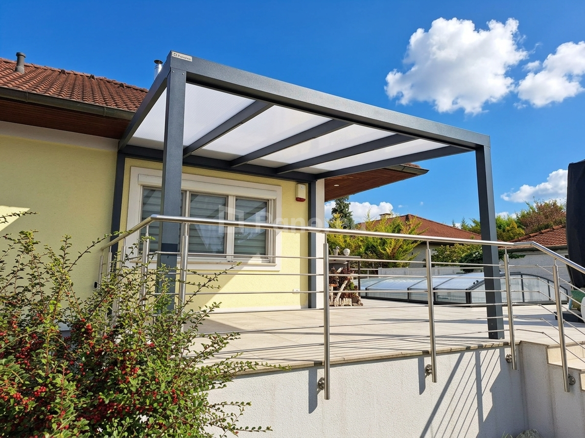PANOLEX | Pergola aluminiowa | Poliwęglan - obrazek 2