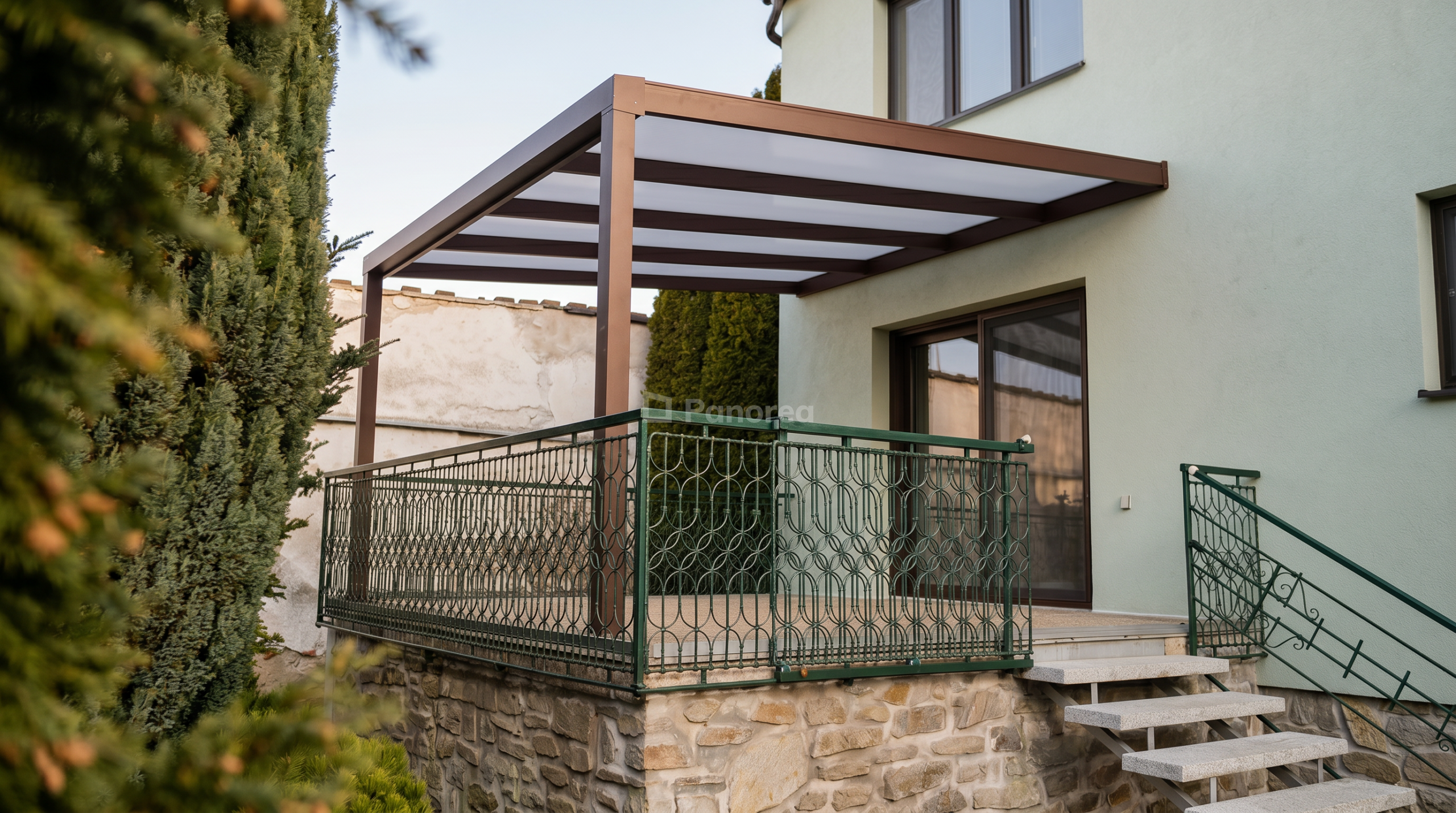 PANOLEX | Pergola aluminiowa | Poliwęglan