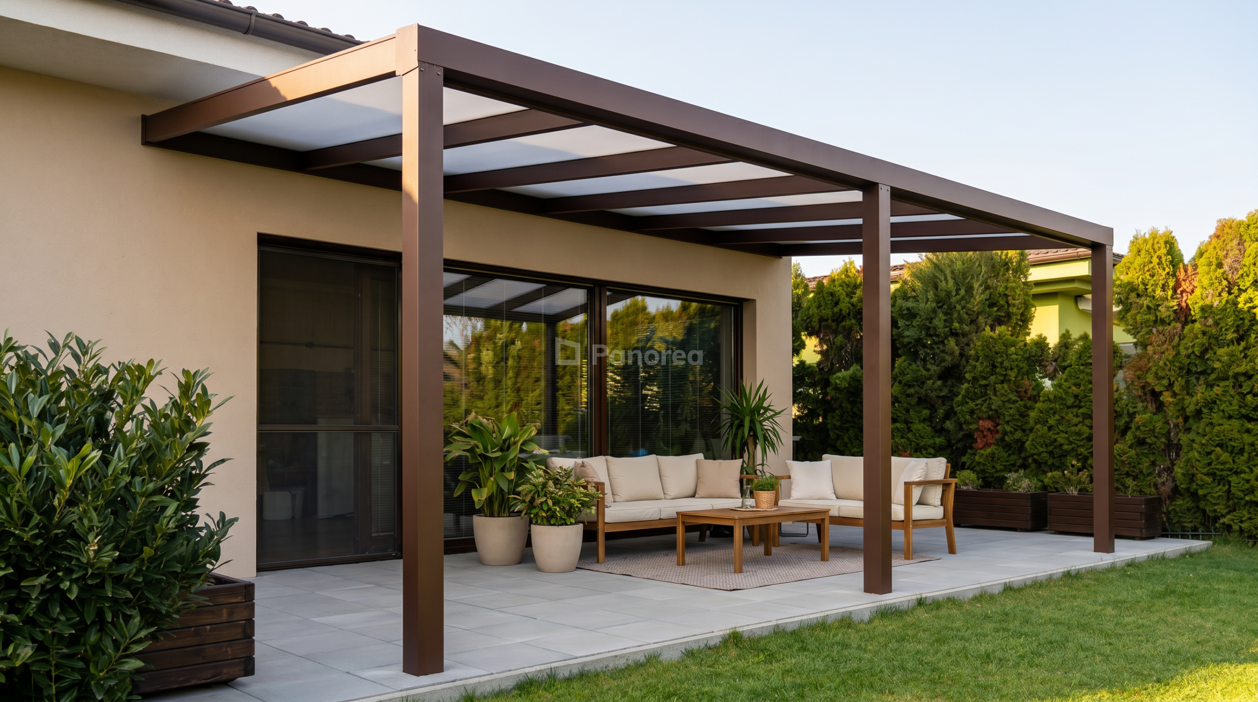 PANOLEX | Pergola aluminiowa | Poliwęglan - obrazek 6